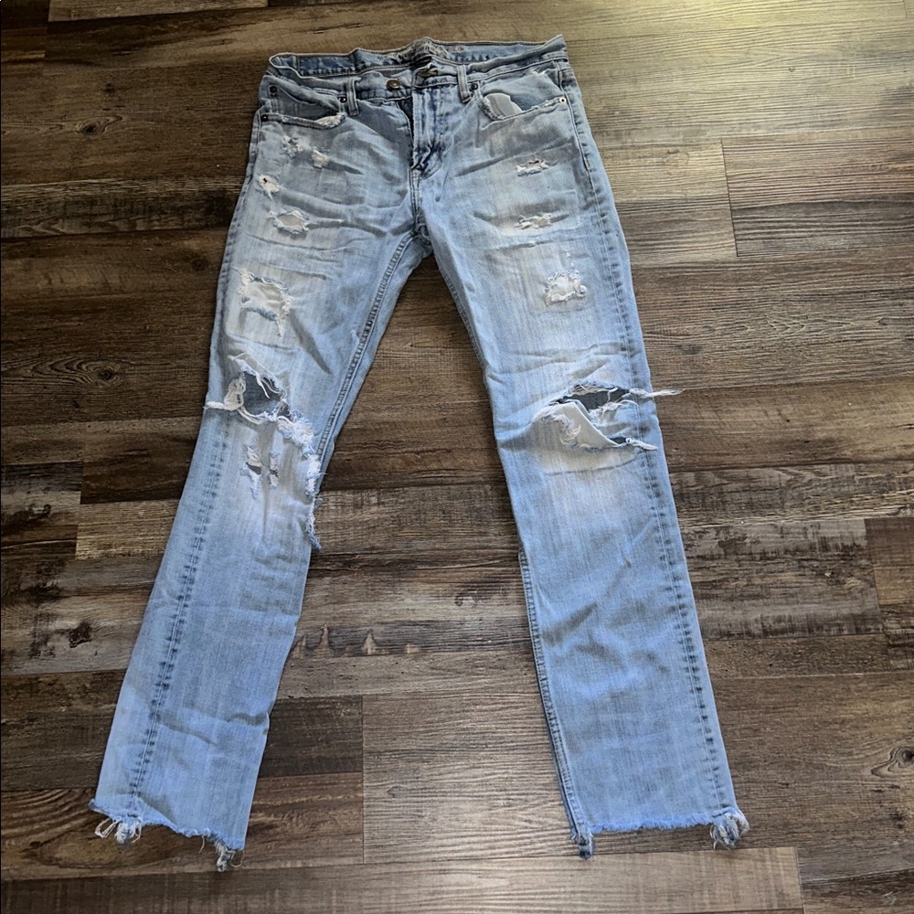 American Eagle Outfitters Light Blue Denim